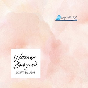 Aquarell Kunst Hintergrund, Soft Blush, Neutral Feminine Digitales Papier 12 x 12, Abstrakter Hintergrund Keine Lizenz freie kommerzielle Nutzung