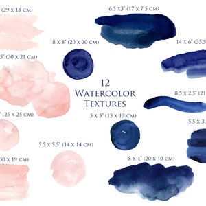 The Complete Collection "blush and Navy", Large Bundle of Pink and Blue ...