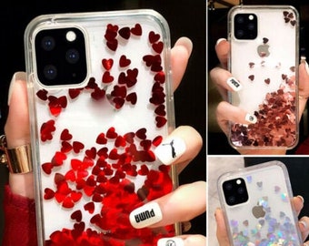 Glitter Iphone Case Etsy