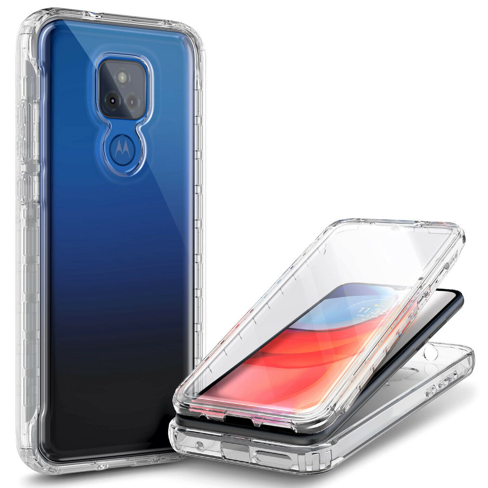 For Motorola Moto g PLAY 2021 Case Full Body Cover BuiltIn Etsy