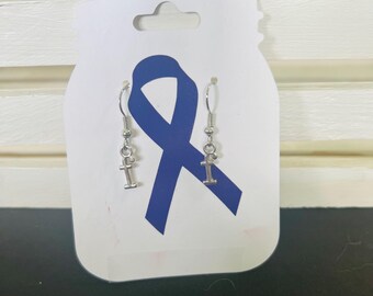Dangle Earrings Initials (f)