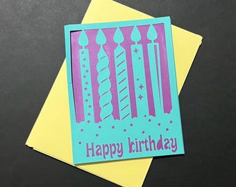 Personalized Happy Birthday Card #H102