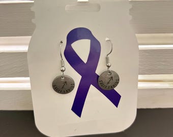 Dangle Earrings Zodiac (Sagitarius)