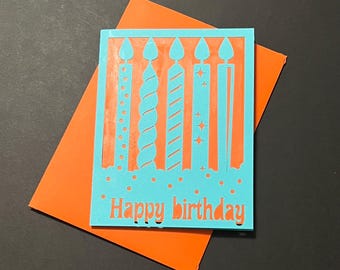 Personalized Happy Birthday Card #H103