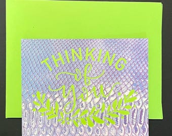 Personalized Thinking of You Card #T303