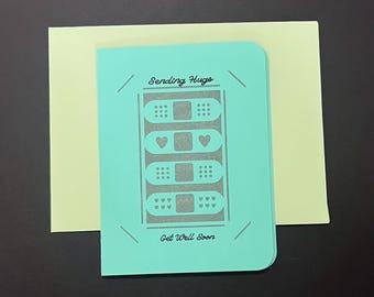 Personalized Get Well Soon Card #G405