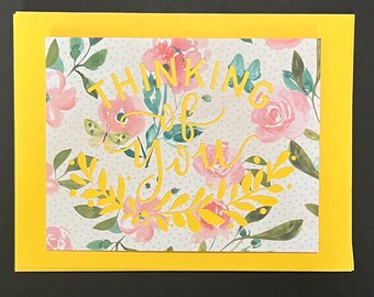Personalized Thinking of You Card #T307
