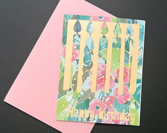Personalized Happy Birthday Card #H114