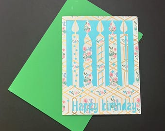 Personalized Happy Birthday Card #H113