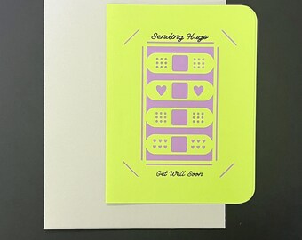 Personalized Get Well Soon Card #G404