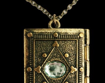 Fairy Tale Book Necklace