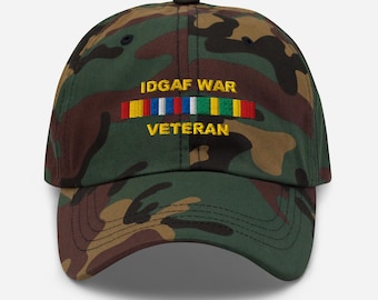 IDGAF War Veteran Hat