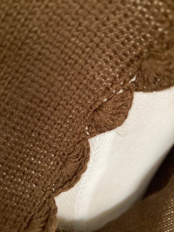 1970's Vintage Brown Sweater/Vest/Butterfly Sleev… - image 3