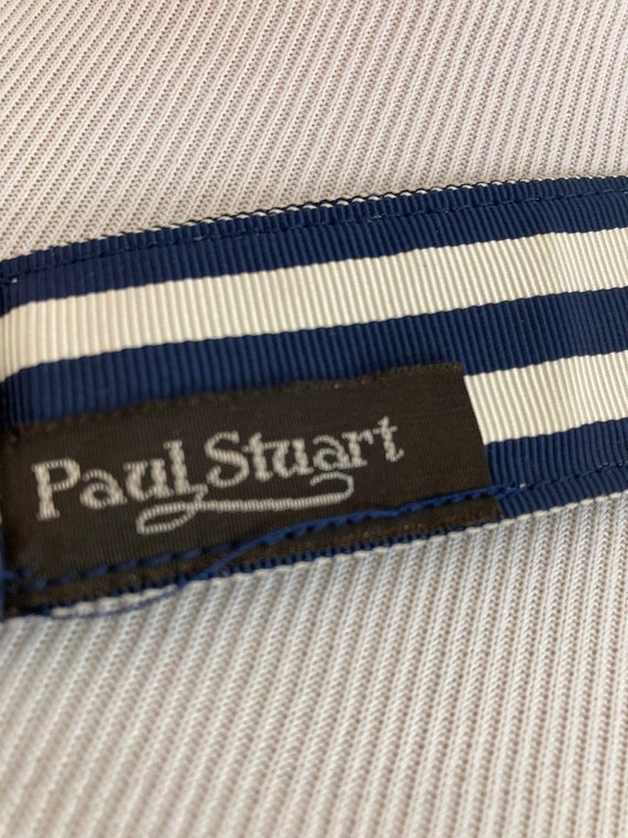 1990's-Early 2000 Paul Stuart Belt/Navy and White… - image 6