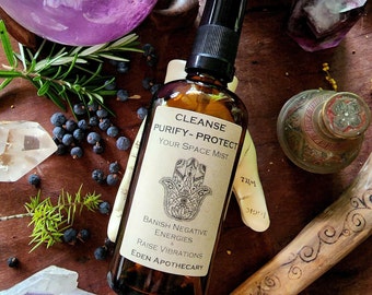 Energetic Purification of Space | EMPATH Shield Mist. Banish Negative Energy | Energy Cleanse. Purify. Protect. Grounding