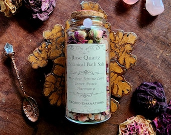 Rose Quartz Alchemy Botanical Bath Salts