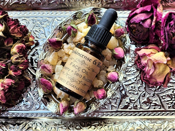 Frankincense + Rose Face Elixir • Slow Infused Botanical & Resin Skincare • Ritual Beauty • Vibrational Healing