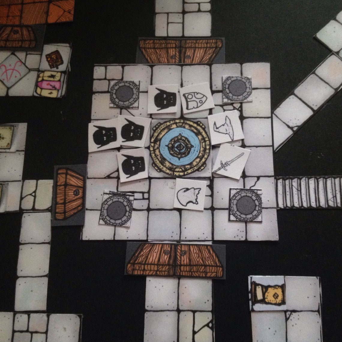 Inked Adventures Dungeon Cut-ups Cards Pocket Edition D&amp;D - Etsy UK