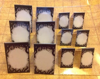 Dry-Erase Initiative Order Trackers - for tabletop RPGs (multipurpose)
