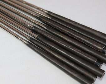 Handmade Burnished Rustic Flatware Chopsticks Brand New - 6 Pairs (12 pieces)
