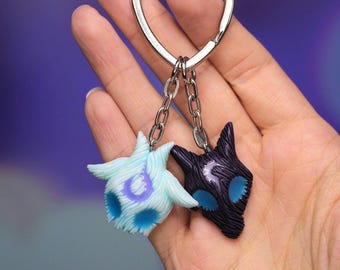 Kindred Keychain – League of Legends Inspired