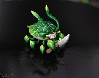 Scuttle Crab Figurine – League of Legends Inspired Handmade Collectible