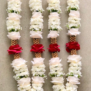 Jaimalas Wedding Garlands, Indian Wedding Garland, Silk Flower Garland, Indian Wedding, Milni Garlands, Punjabi Indian Garlands