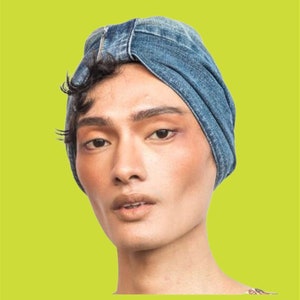 DENIM TURBAN