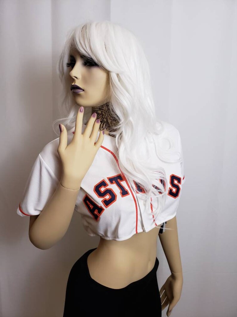 Customized Houston Astros Womens V neck fitted T shirt