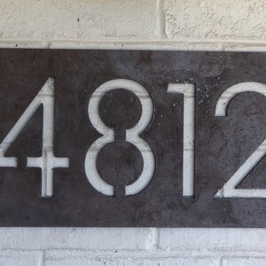 Custom House Number Plaque, Address Sign, Address Numbers - Etsy