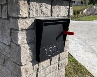 Modern Masonry Mailbox