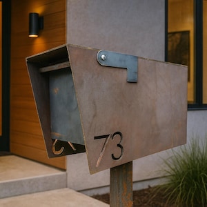 Modern Cascade Mailbox - Heavy duty - Industrial - Custom