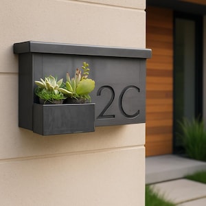 Modern Ridge Mailbox