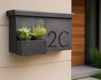 Modern Ridge Mailbox