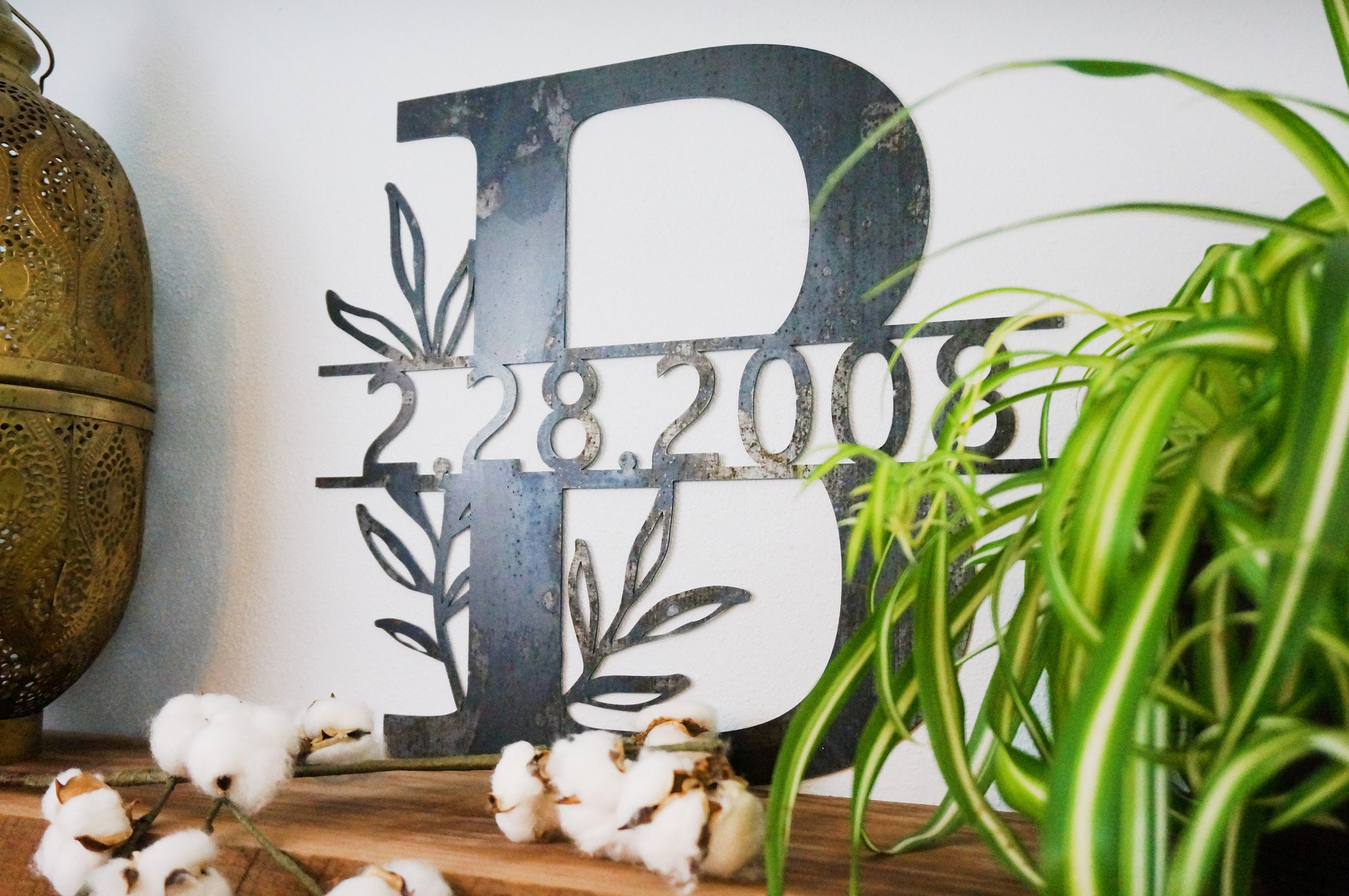 Custom Split Monogram Letter - Etsy