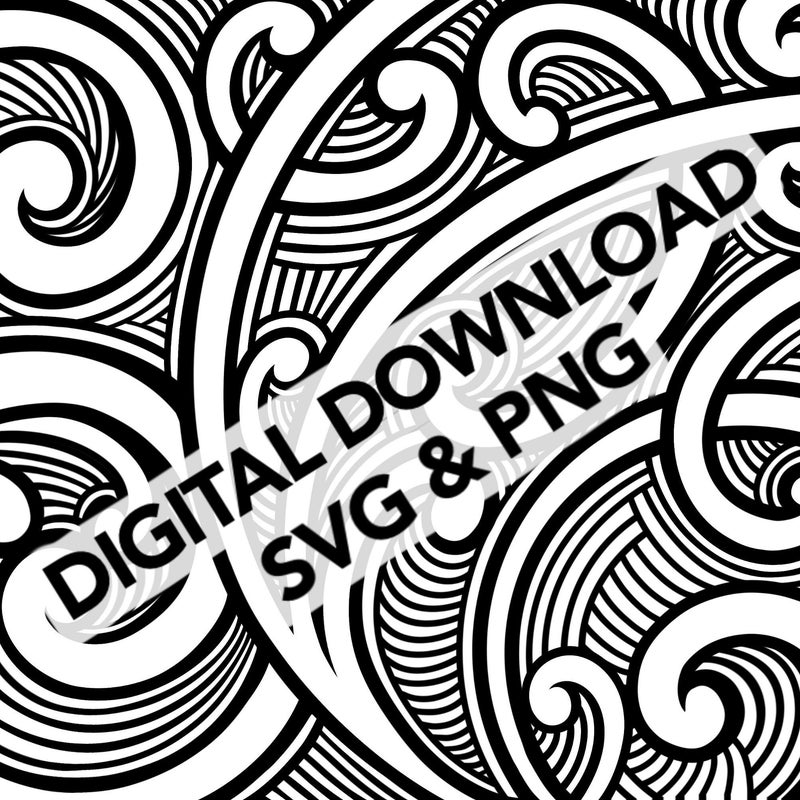 Koru Pattern - Etsy New Zealand