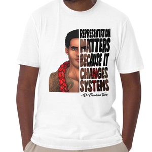 Samoan Representation Matters Changes Systems Tama Samoa Polynesian Design Art Short-Sleeve Unisex T-Shirt