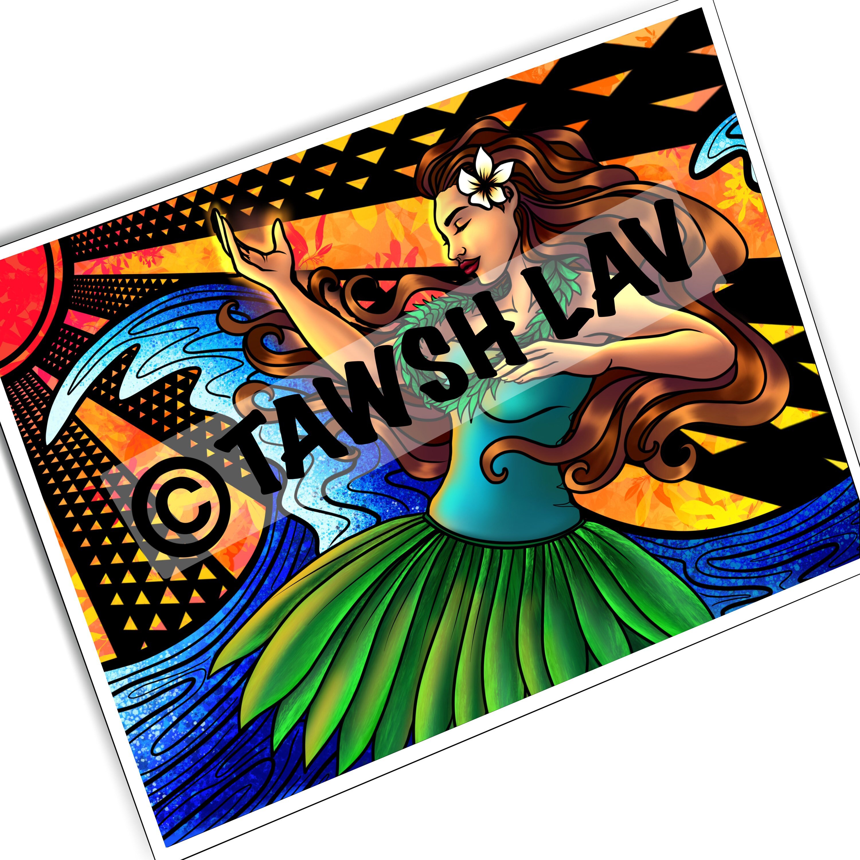 Hawaiian Hula Kanaka Maoli Art Print - Etsy
