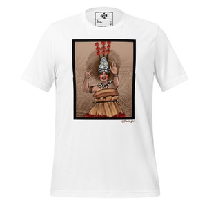 Samoan Taupou Design Teine Samoa Art Short-Sleeve Unisex T-Shirt