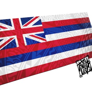 Hawaiian Flag Ka Hae Hawaii Artwork on Canvas