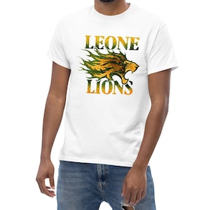 Leone Lions American Samoa High School Tribal Short Sleeve T-Shirt