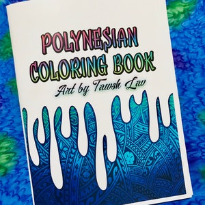 Coloring Book of Polynesian Art Designs