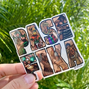 PASEFIKA Sticker Samoan Tongan Hawaiian Maori Fijian Tahitian Papua New Guinea
