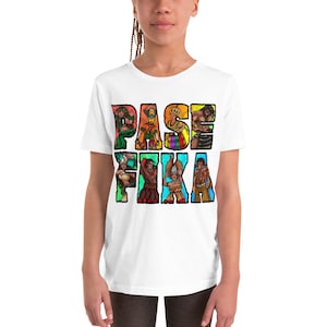 Kids PASEFIKA Polynesian Melanesian Micronesian Islander Art Youth T-Shirt