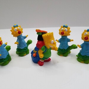 Maggie and Bart Simpson Toys