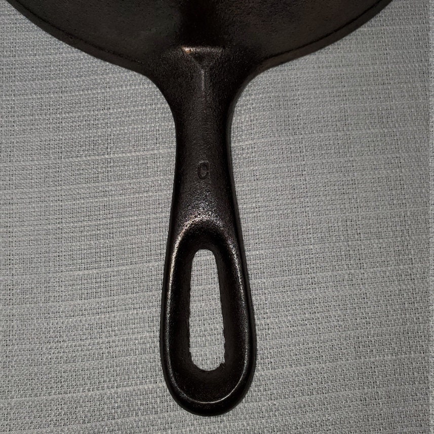 Extremely Rare Vintage Cast Iron Size 16 Prison Skillet -  Norway
