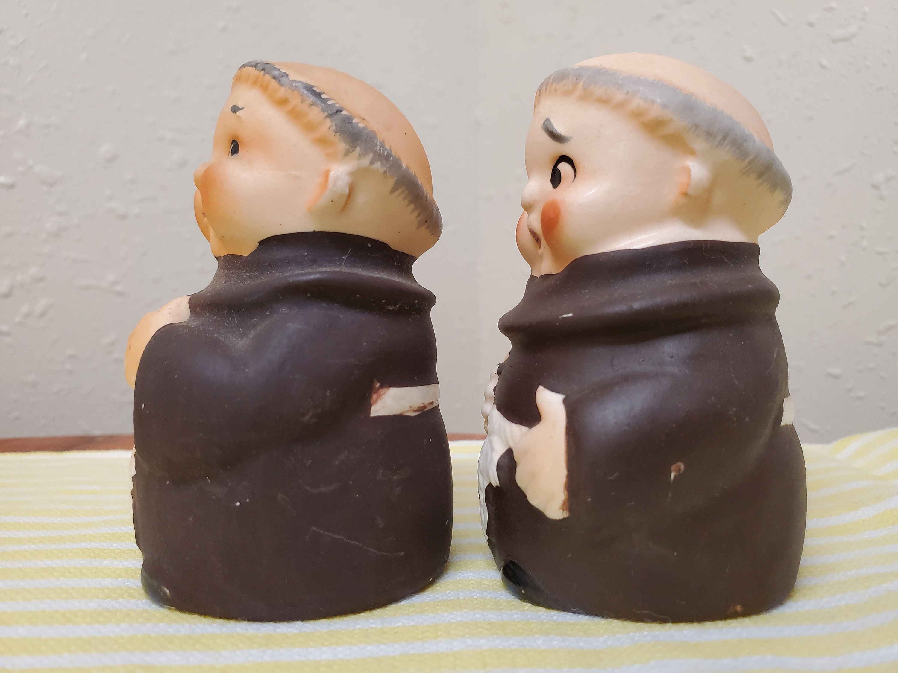 【vintage】酔っぱらいのソルト＆ペッパーセット 置物 vintage】酔っぱらいのソルト＆ペッパーセット 置物 インテリア小物