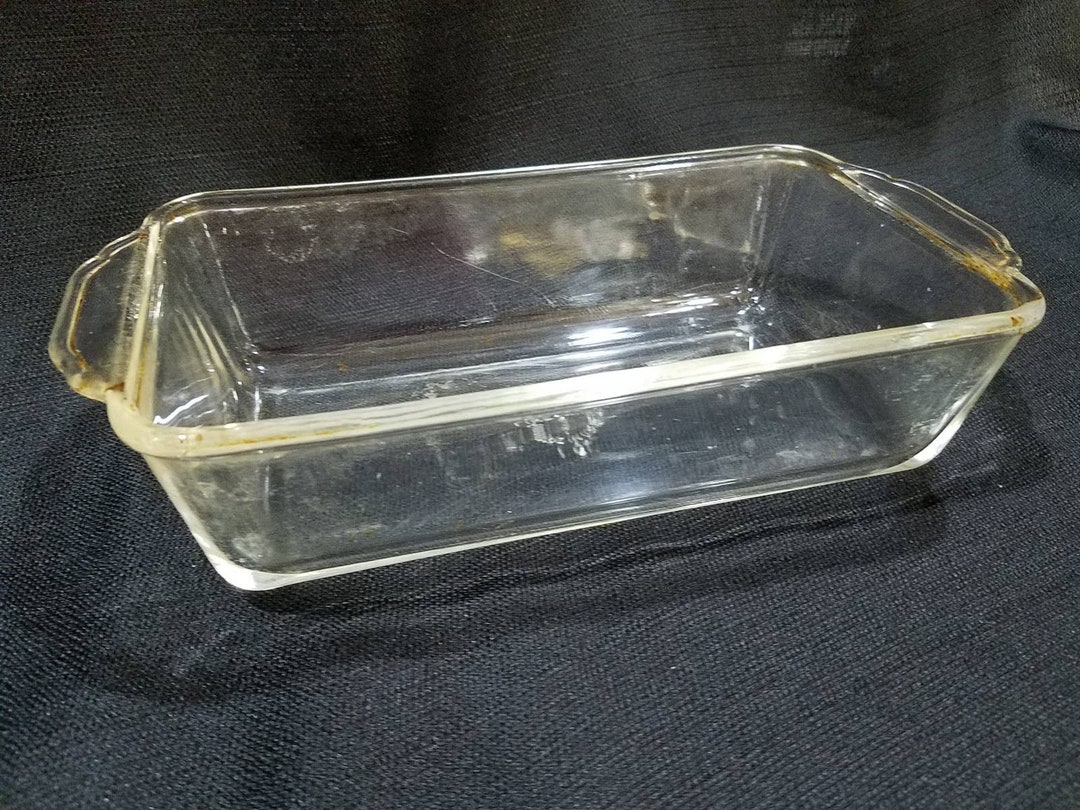 Vintage Fire King Loaf Pan Etsy