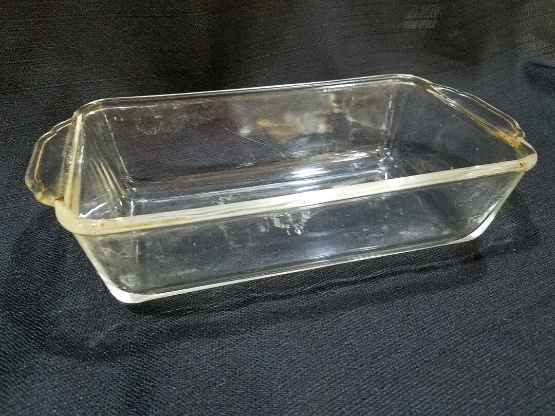 Vintage Fire King Loaf Pan Etsy