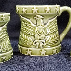 Vintage American Eagle Measuring Cups